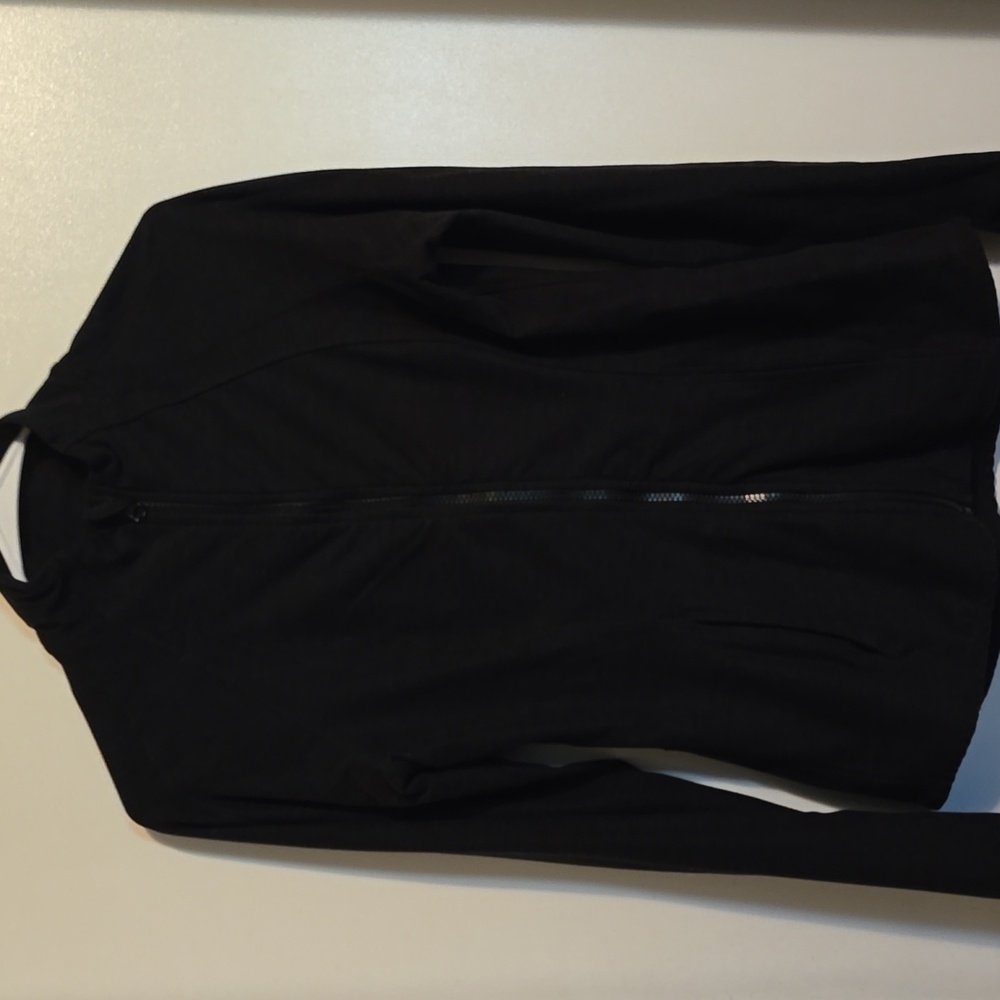 Black Full-Zip Jacket